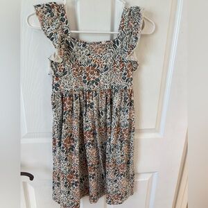 Rylee + Cru Autumn Floral Patterned dress